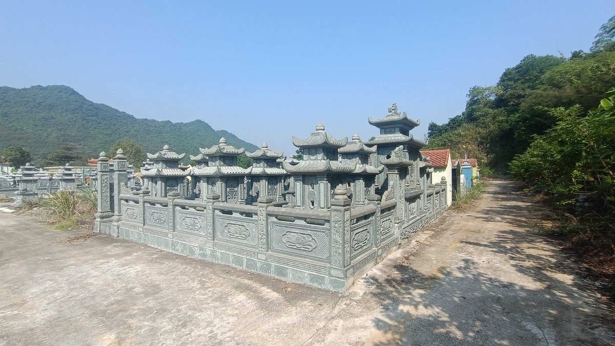 Phối cảnh góc xa lăng mộ đá
