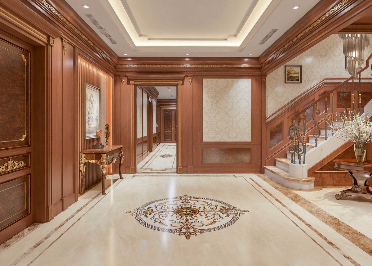 Phào chỉ trần thạch cao gỗ