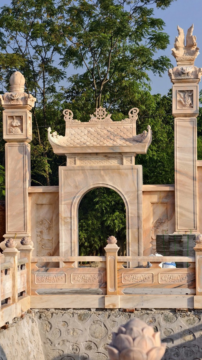 Cổng Tam quan đá khối