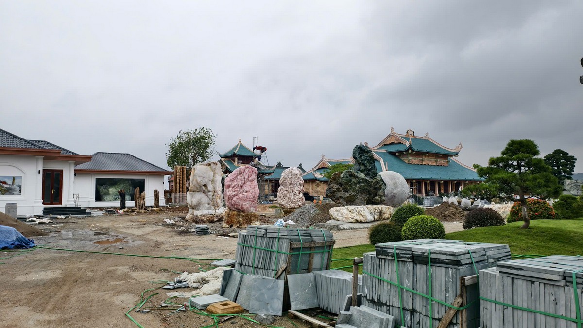 Đá khối định hình cảnh quan