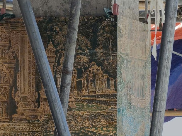 Tiêu điểm phù điêu đá tự nhiên