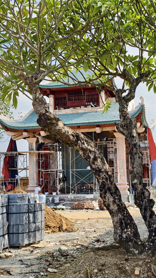 Tư vấn, Thiết kế và Giám sát, Giám sát thi công, Thi công công trình. Chùa Ngọc, Chùa Quang Minh, Xuân Hòa Phú Thọ. Hạng mục Bảo tháp đá trắng ngọc và Lầu Phật Bà Quán Thế Âm.